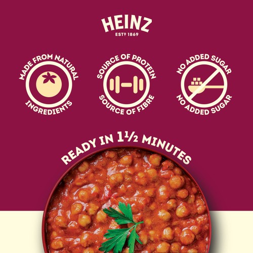 Heinz Harissa Chickpeas 250g