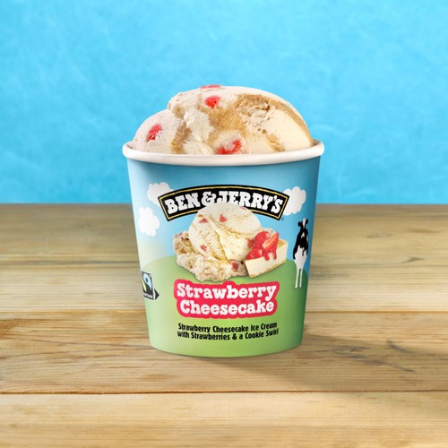 Ben & Jerry's Strawberry Cheesecake Ice Cream Tub
