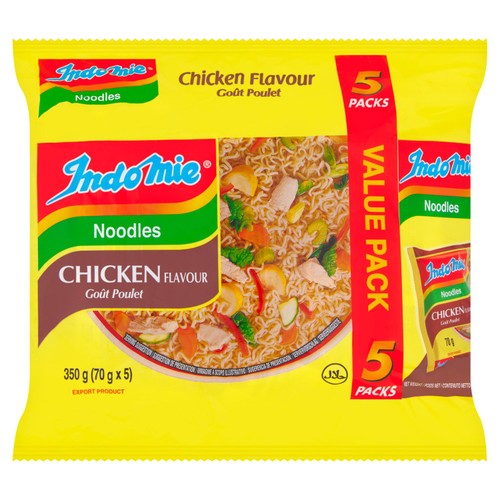 Indomie KAD Chicken Flavour Instant Noodles Multipack