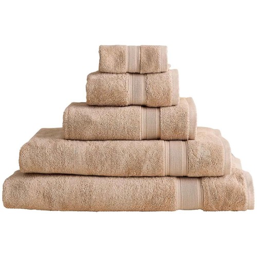 M&S Super Soft Pure Cotton Face Towels, Biscuit