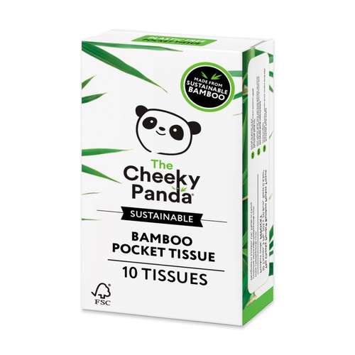 Cheeky Panda Natural Bamboo Pocket Tissue 