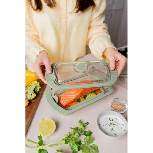 Lekue Glass Steam Cooker