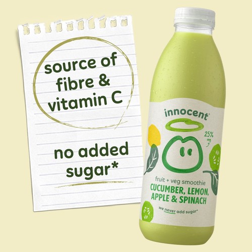 Innocent Cucumber, Lemon, Apple & Spinach Smoothie