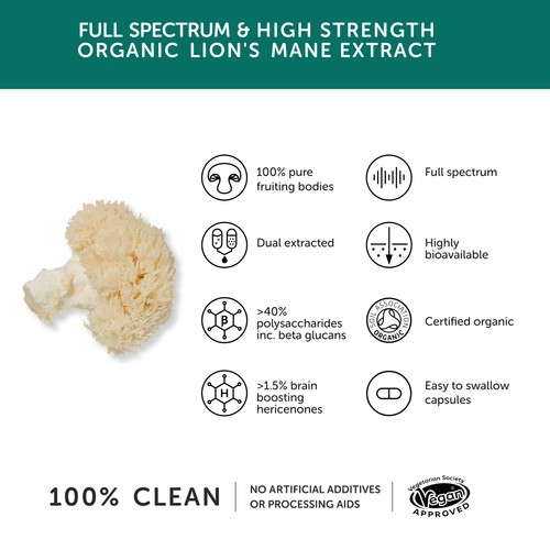 Together Health Organic Lions Mane Mushroom