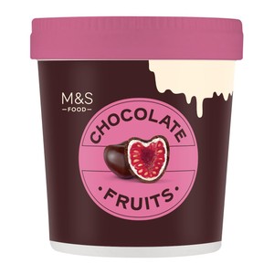 Dark & White Chocolate Enrobed Frozen Raspberries