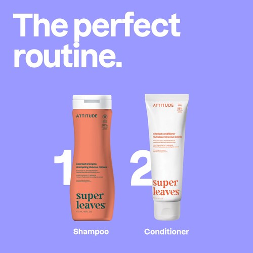 Attitude Super Leaves Conditioner - Colour Protection
