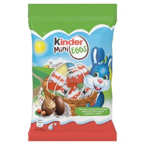 Kinder Bueno Milk Chocolate & Hazelnut Mini Eggs 80g