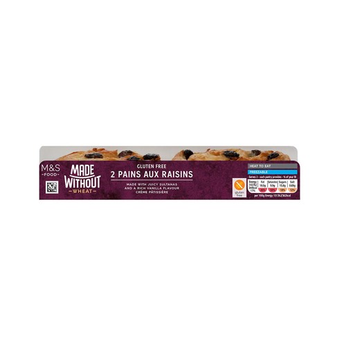 M&S Made Without Gluten Pain Aux Raisins
