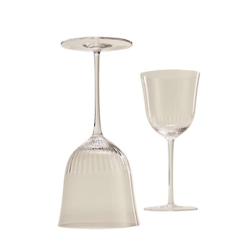 M&S Set of 4 Delphine Wine Glasses, Clear