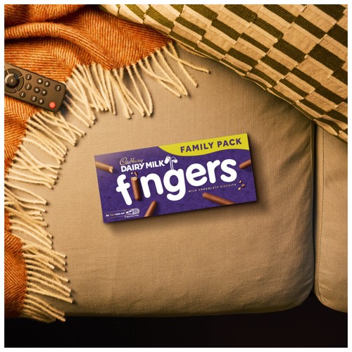 Cadbury Dairy Milk Fingers Milk Chocolate Biscuits