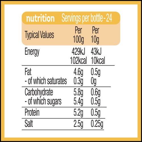Heinz Yellow Mustard Mild 400ml