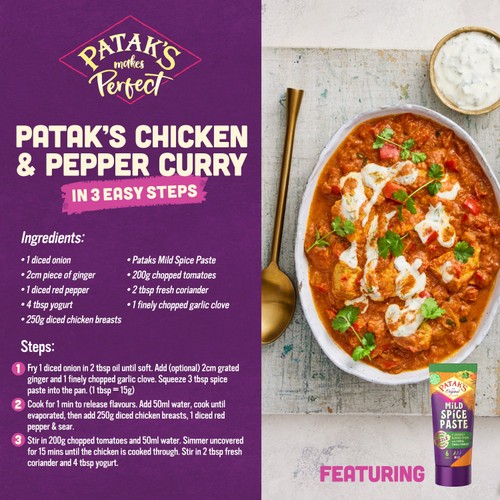 Patak's Mild Curry Spice Paste