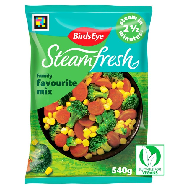 Birds Eye Steamfresh 4 Family Favourites Steam Bags