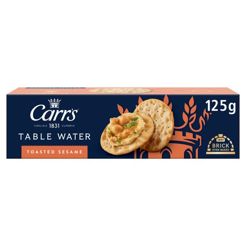 Carr's Table Water Toasted Sesame Crackers