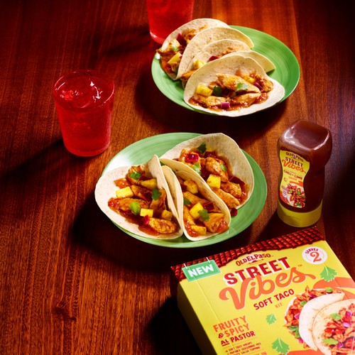 Old El Paso Street Vibes Taco Kit Al Pastor