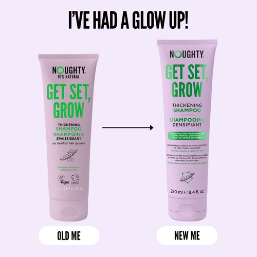 Noughty Get Set Grow Shampoo