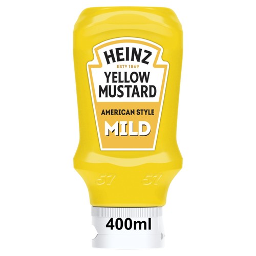 Heinz Yellow Mustard Mild 400ml