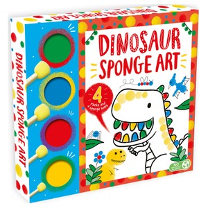 Dinosaur Sponge Art