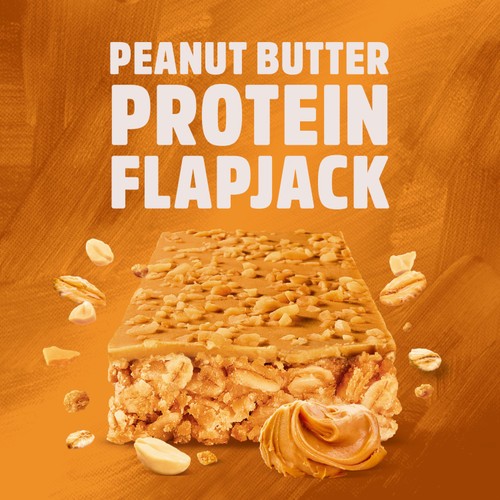 TREK Peanut Butter Protein Flapjacks
