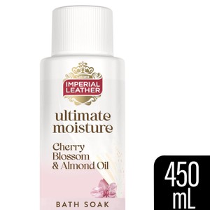 IMPERIAL LEATHER ULTIMATE MOISTURE CHERRY BLOSSOM & ALMOND OIL BODY WASH 450 ML