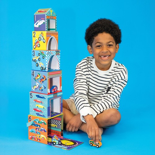 Floss & Rock Stacking Cubes Construction
