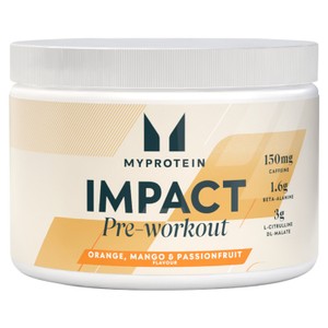 Myprotein Impact Preworkout Orange, Mango & Passionfruit