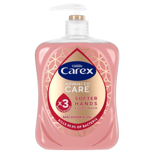 Carex Advanced Care+ Macadamia Oil Antibacterial Handwash