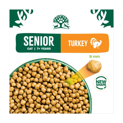 James Wellbeloved Senior Dry Cat Food Turkey