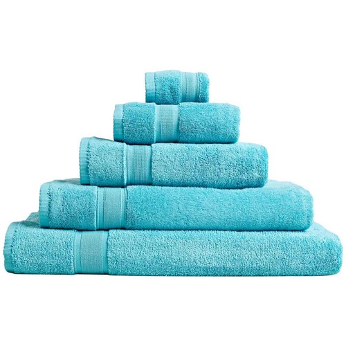 M&S Super Soft Antibacterial Cotton, Bath Towel, Teal