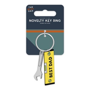 Best Dad Father's Day Novelty Key Ring Football Shirt
