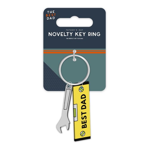Best Dad Father's Day Novelty Key Ring Tool