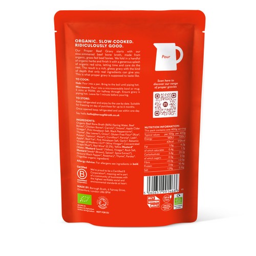 Borough Broth Co. Organic Beef Gravy