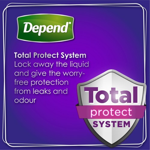 Depend Comfort Protect S/M Incontinence Pants Men