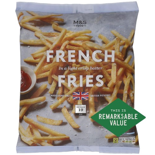 M&S French Fries Frozen 1kg
