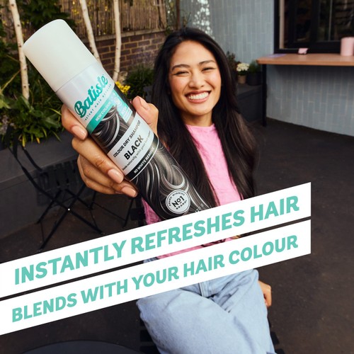 Batiste Hint Of Colour Black Dry Shampoo 