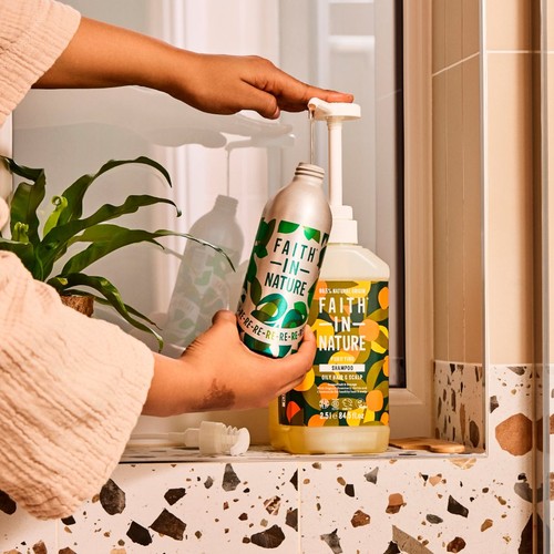 Faith In Nature Aluminium Refill Bottle
