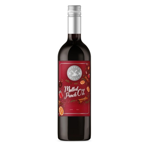 Three Mills Non-Alcoholic Mulled Punch 0%