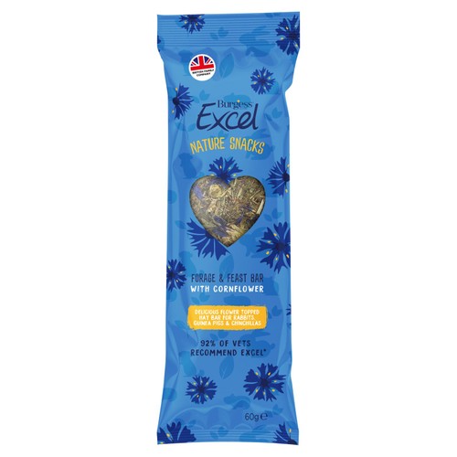 Burgess Excel Forage & Feast Bar Cornflower