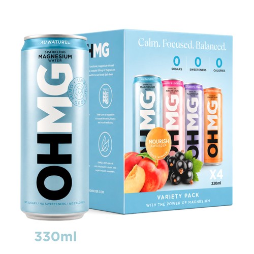 OHMG Variety sparkling magnesium water