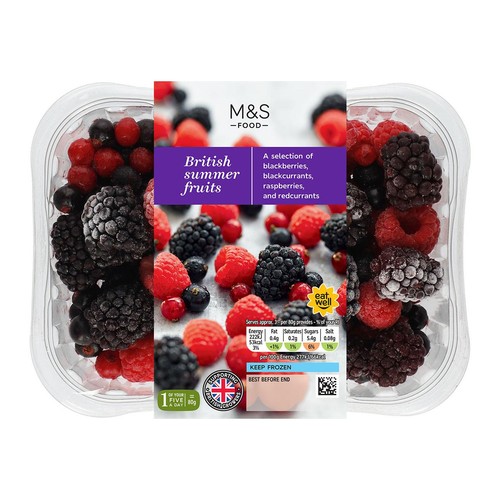 M&S British Summer Fruits Frozen