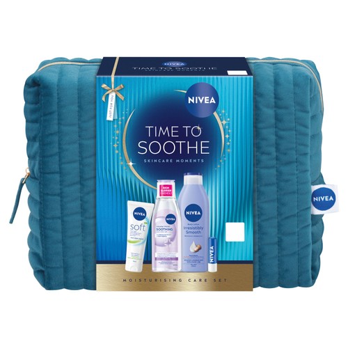 NIVEA Time To Soothe Washbag Gift Set