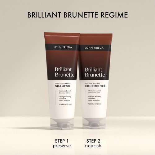 John Frieda Brilliant Brunette Colour Vibrancy Bundle Pack