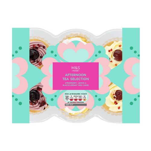 M&S Afternoon Tea Mini Cake Selection