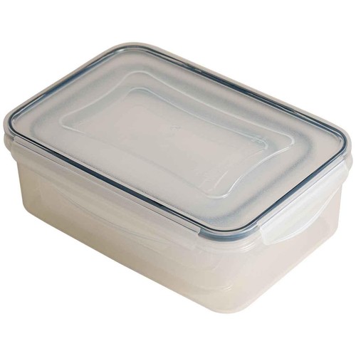 M&S Set of 3 Food Storage Containers, Black