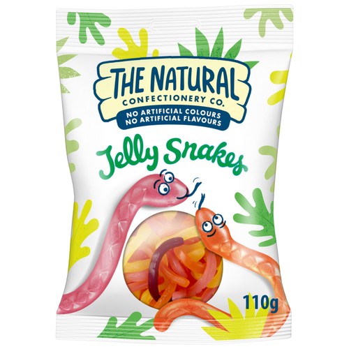 The Natural Confectionery Co. Jelly Snakes Sweets Bag
