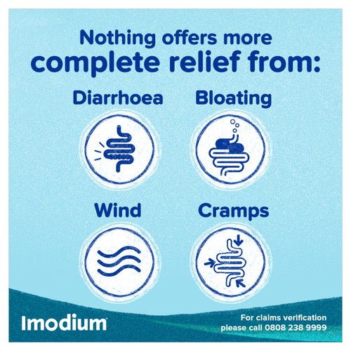 Imodium Dual Action Relief Tablets