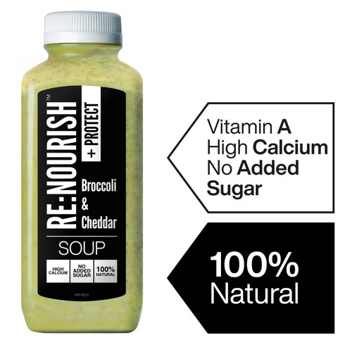 RENOURISH Protect Broccoli and Cheddar, High Calcium Soup