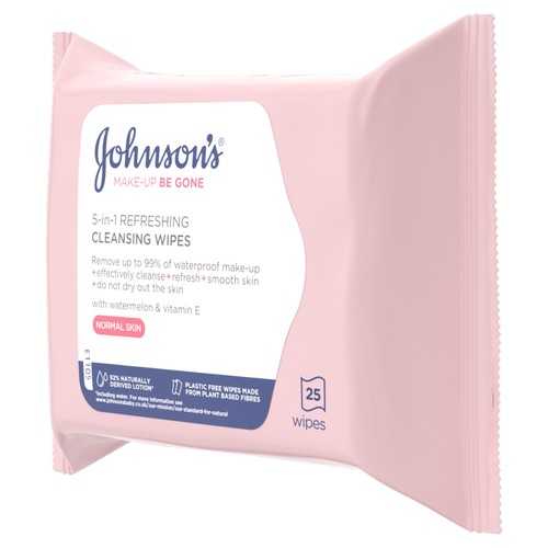 Johnson's Make Up Be Gone Refreshing Wipes