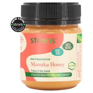 Steens MGO 515+ (UMF15+) Manuka Honey