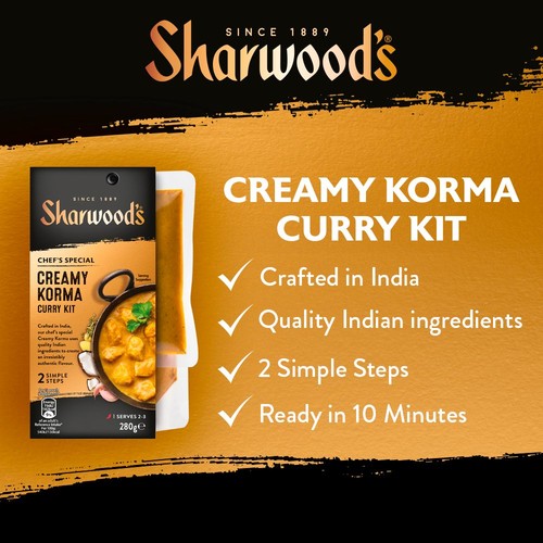 Sharwood's Korma Indian Curry Sauce Kit